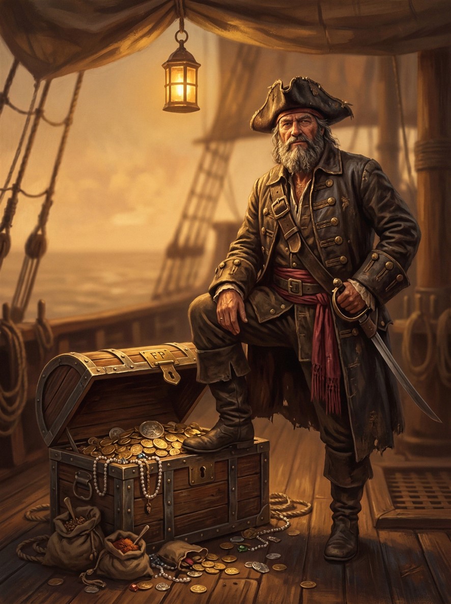 Herní karty s mincemi na tmavém pozadí